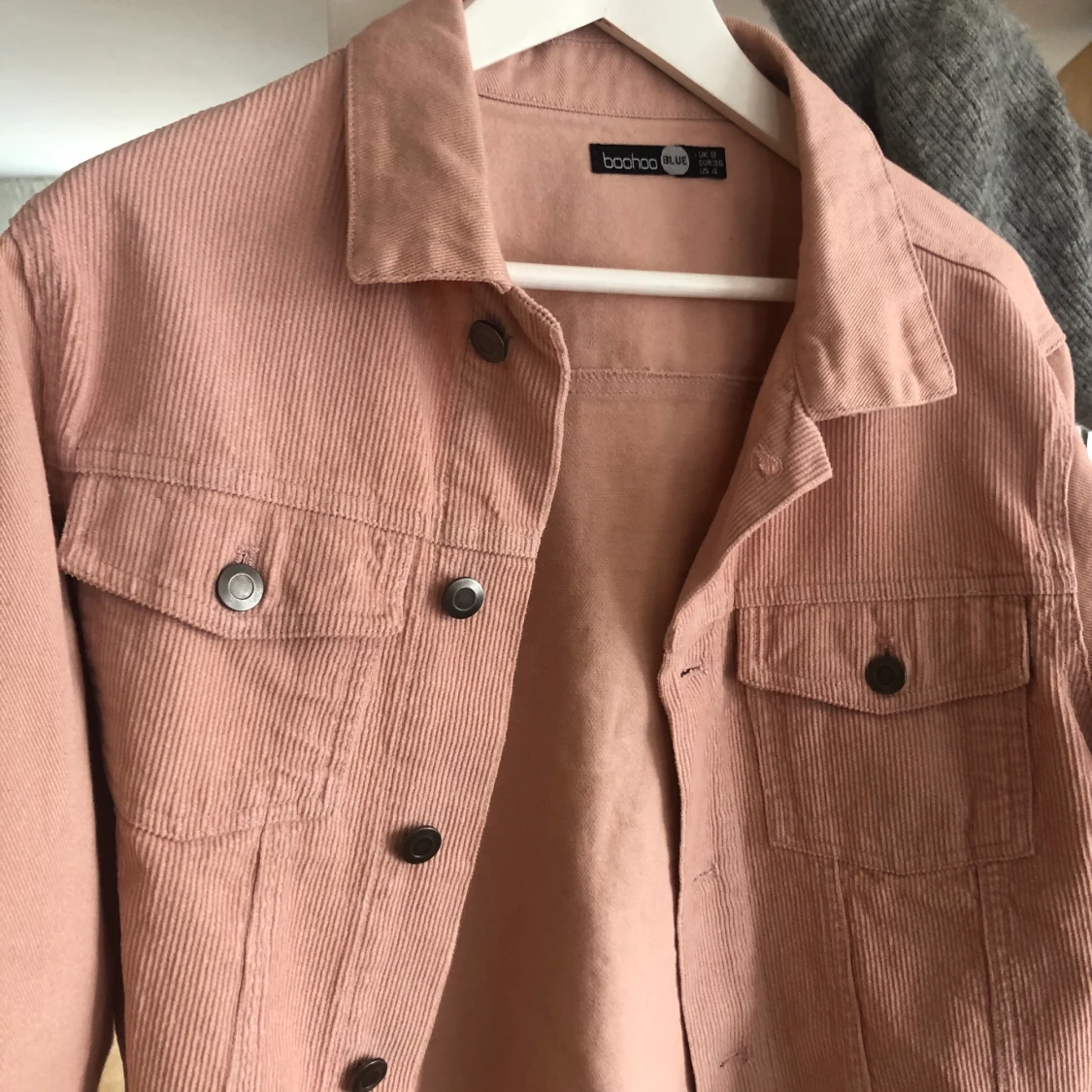 Rosa jeansjacka  - 90