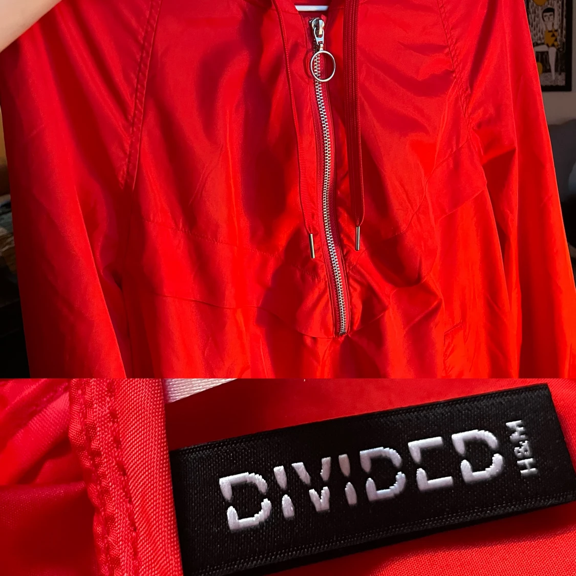 Röd anorak från h&m Divided!  - 91