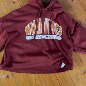 Hoodie S - Hoodie med texten ”WILD VIBES” super snygg och passar till mycket