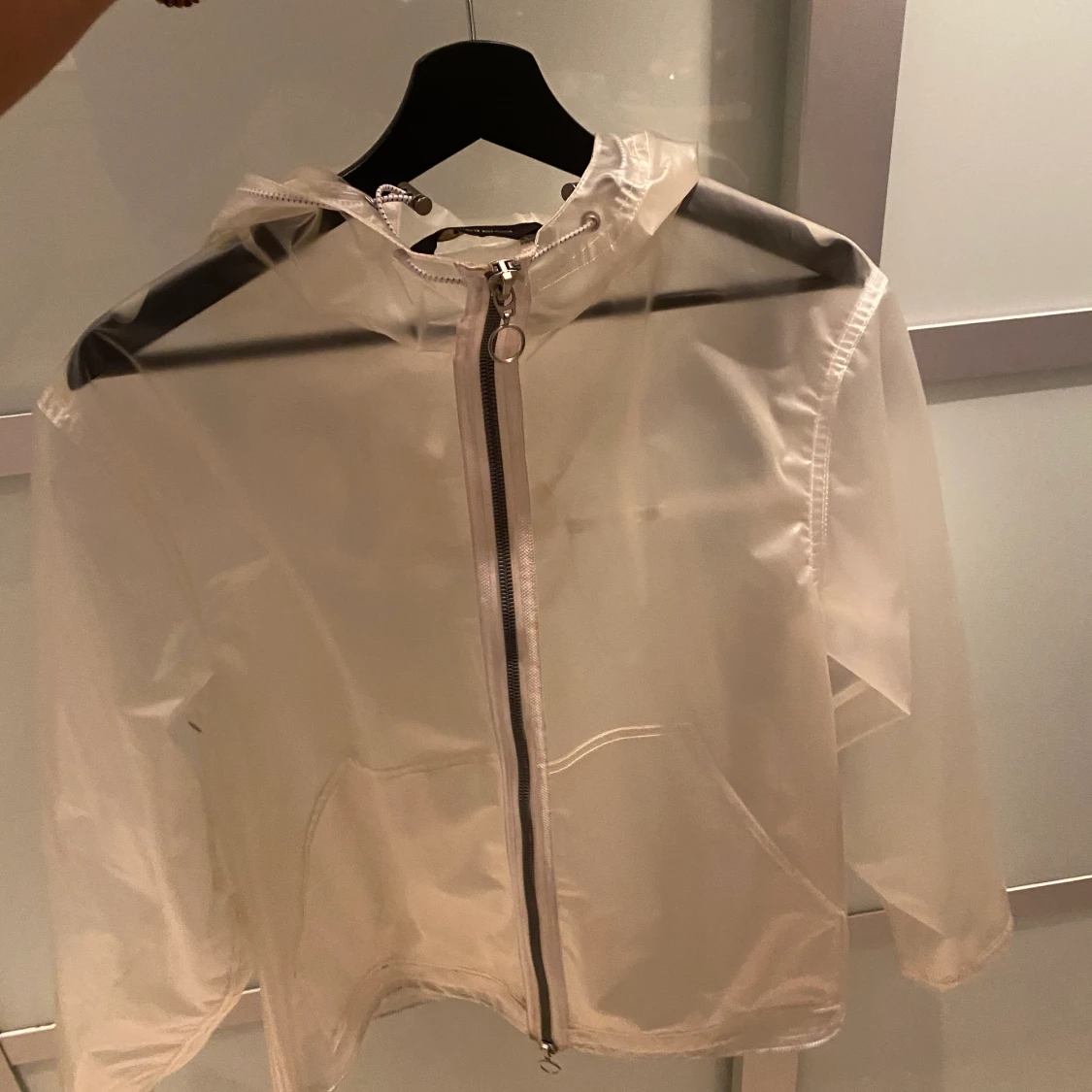 Transparant regnjacka