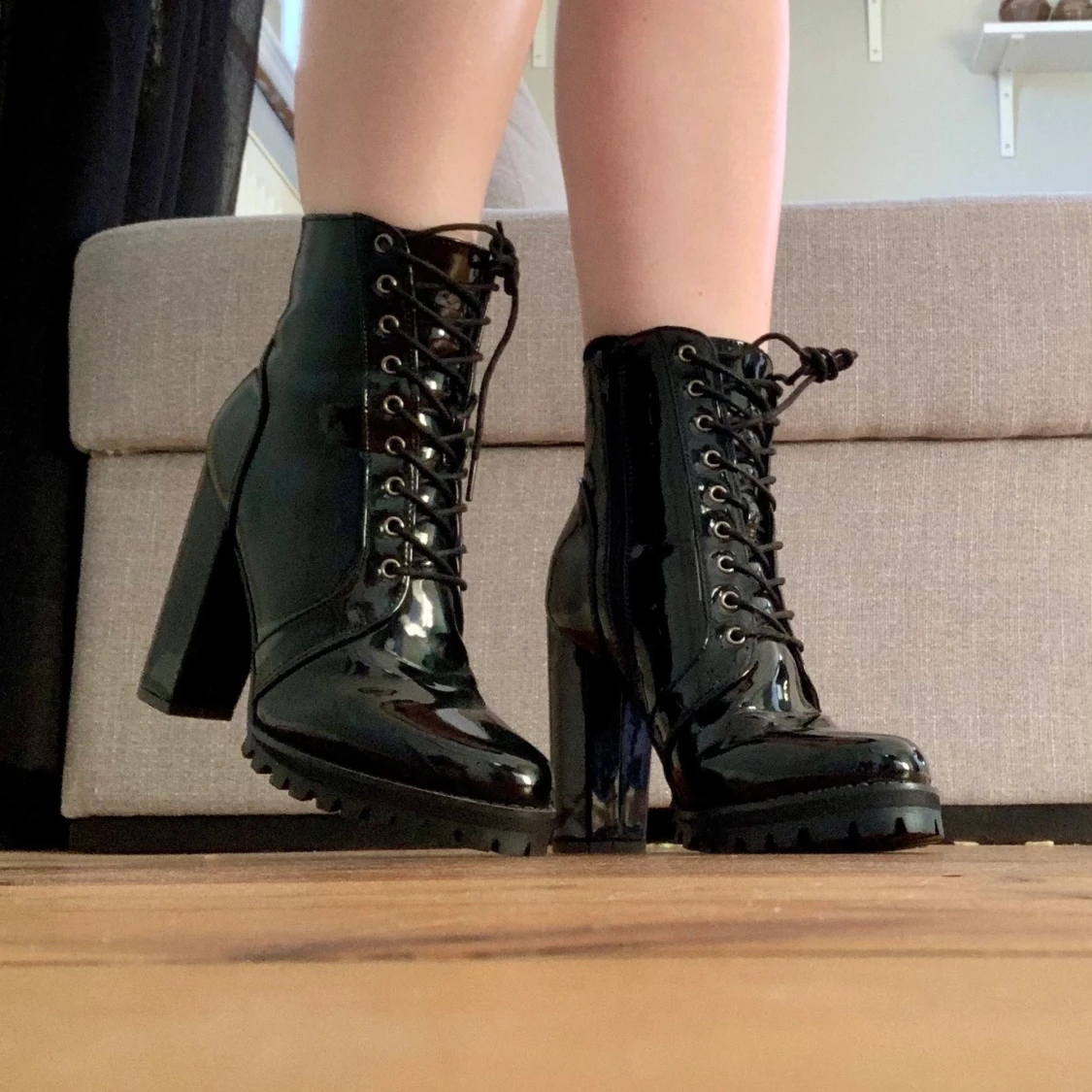 BooHoo Latex Skor - 91