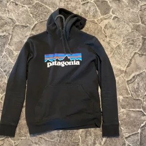 Patagonia hoddie i storlek xs, men sitter mer som en lite större s. - Hoddien är i ett bra använt skick. Buda gärna!