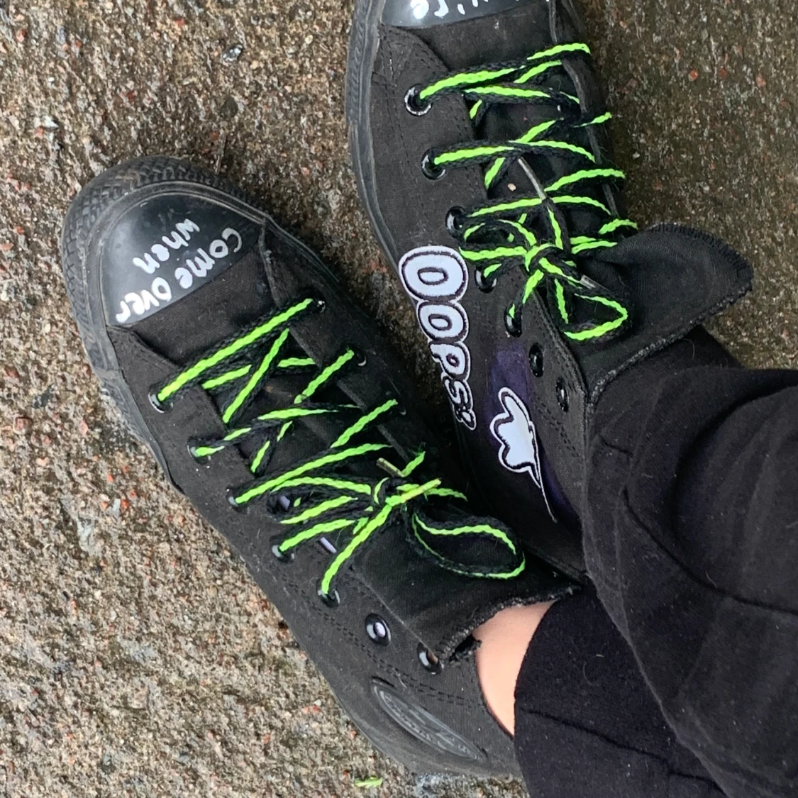 Converse custom lil peep skor. 38.  - 90