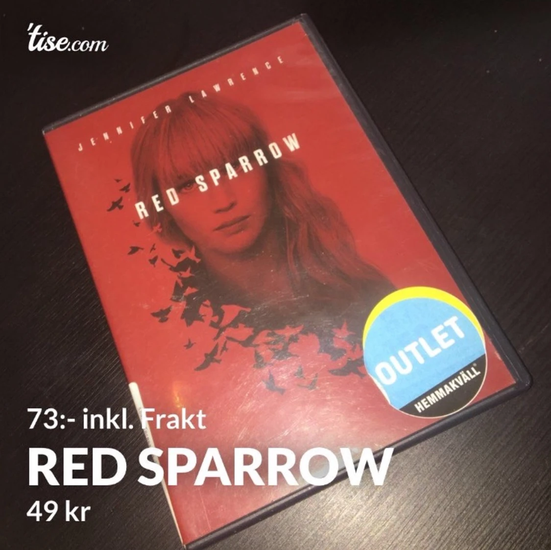 Red Sparrow DVD