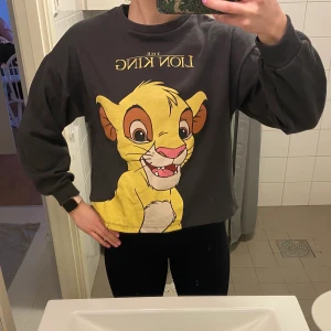 Collagetröja lejonkungen - Collagetröja från Pull&bear. Använt ett fåtal gånger. Jätte fin och väldigt skön invändigt. 