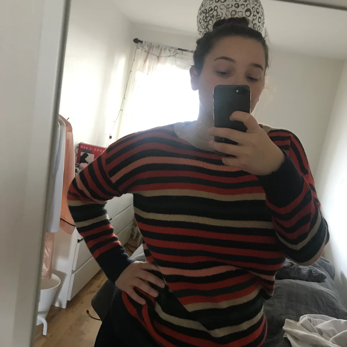 colourful autumn sweater