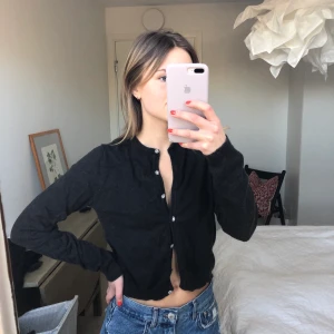 Kofta  - Superfin mörkgrå kofta från Zara