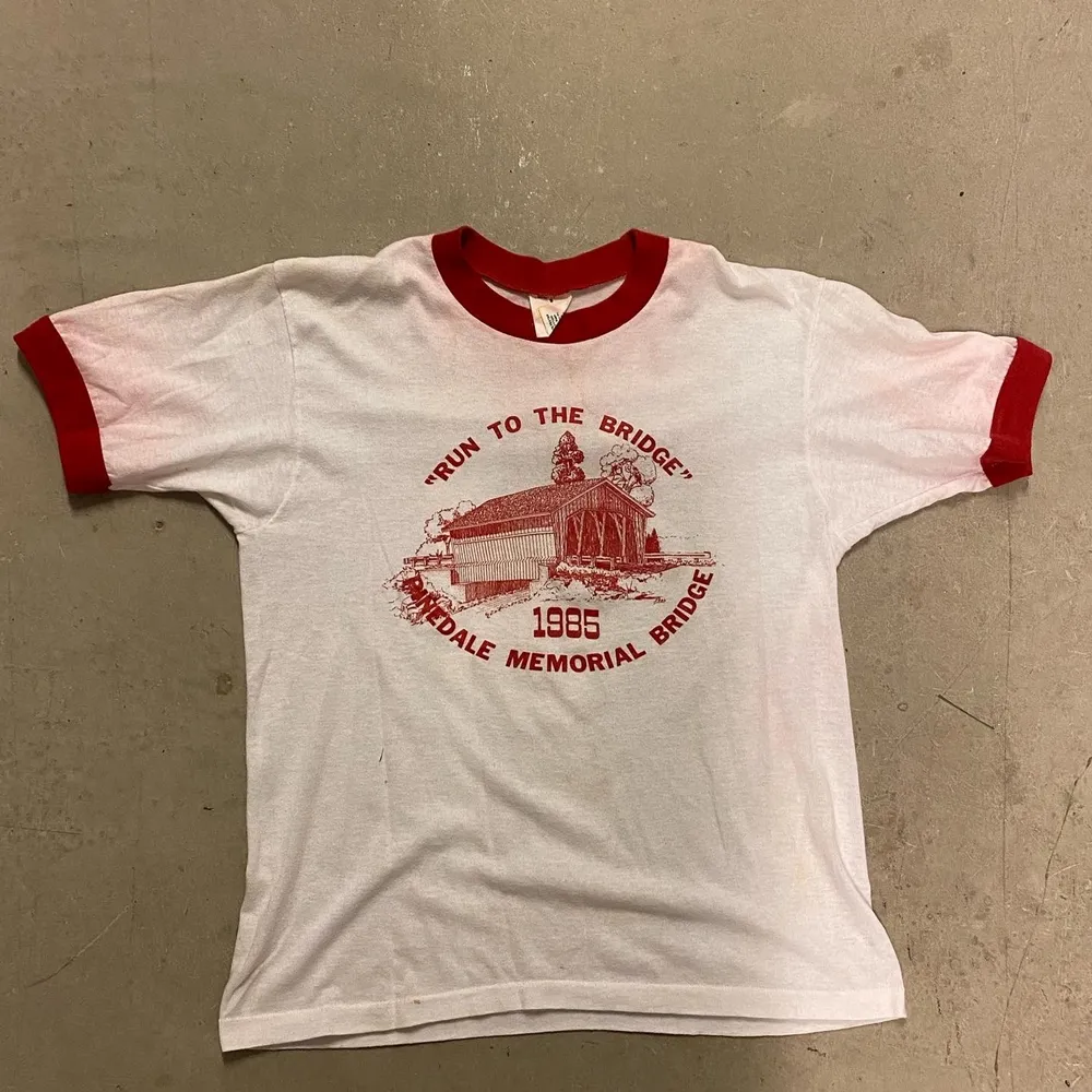 vintage ringer tee from the 70’s. T-shirts.
