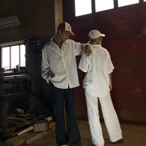 LILY OF THE VALLEY- LINNE SKJORTA  - Somrig linne skjorta!🤎