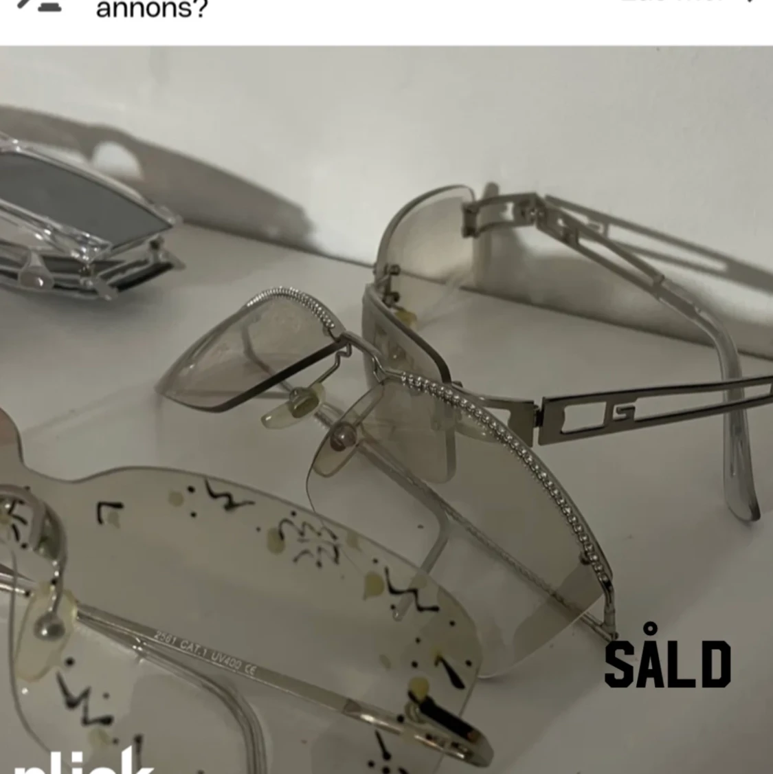 4 par fina solglasögon 💛