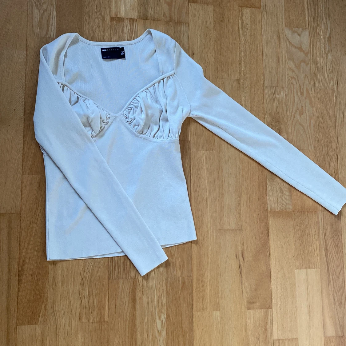 Vit snygg topp från ASOS