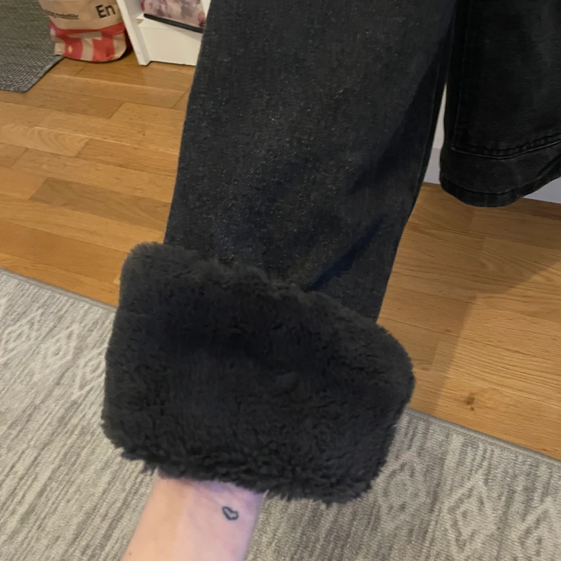 Jacka med päls detaljer  - 91