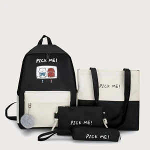 Väskor  - En nya väskor som är tillsammans jag har använt rygg väska 3 gånger men inte de andra de är helt nya vi kan dela på frakt pris mellan oss 