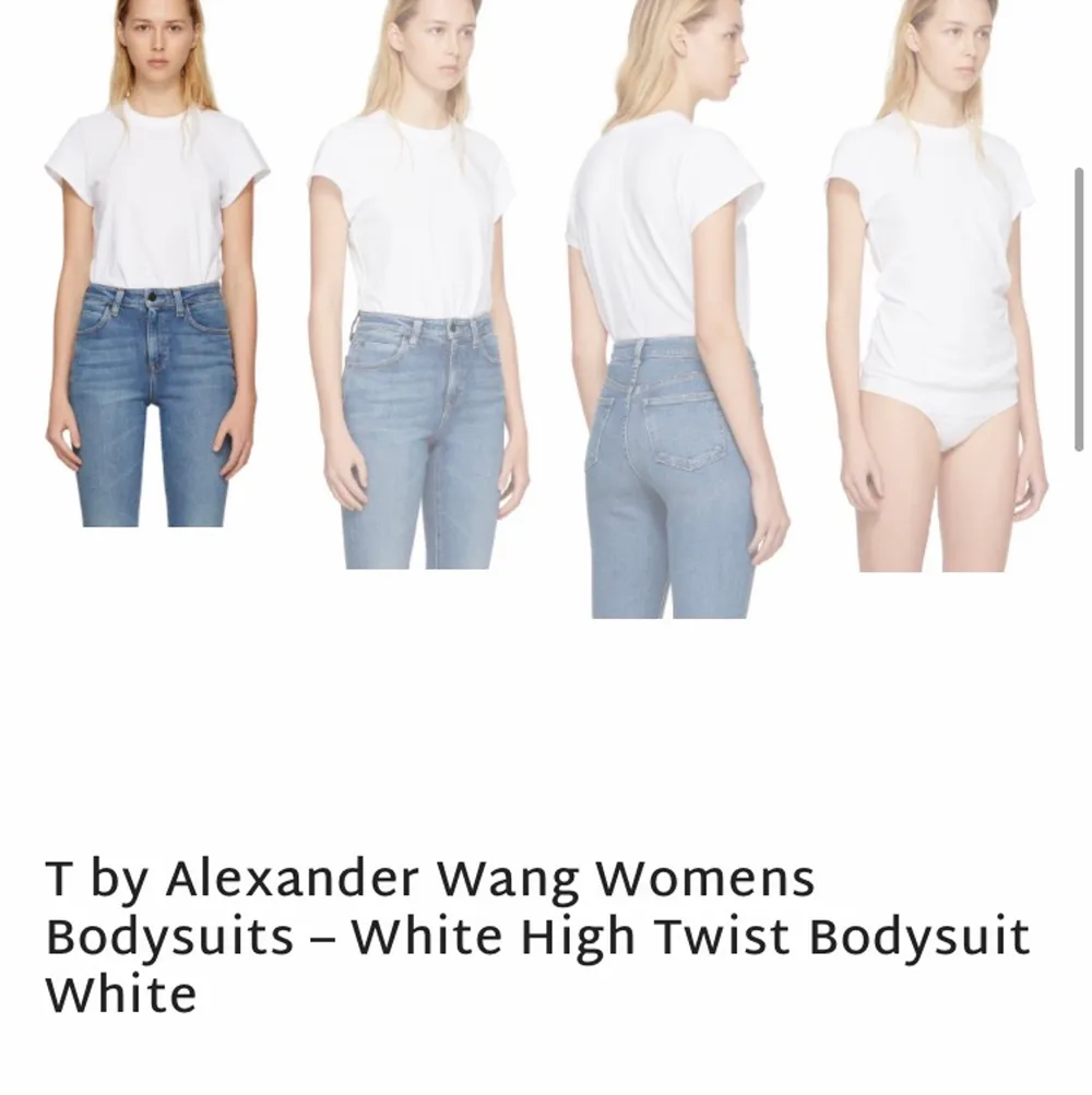 Jättefin body som ser ut från en T-shirt från T by Alexander Wang i storlek xs. Nypris ligger runt 600 kr. Använd max 2 gånger, jättefint skick och i princip som ny 🌼🌸 Kom gärna med egna bud! . T-shirts.