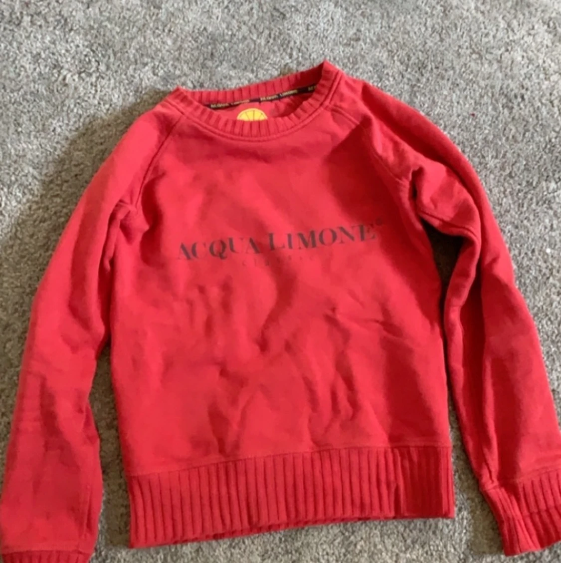 Aqua limone crewneck storlek xxs