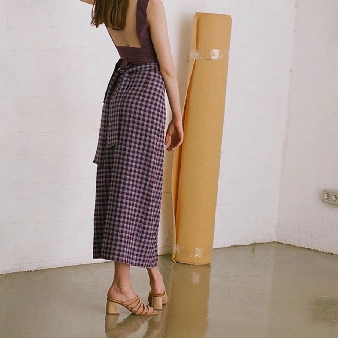 Lila paloma wool kjol! - 90