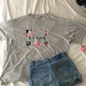 Oversized tshirt - Oversized T-shirt med sportigt tryck | Shortsen hittar du i en egen annons i min profil