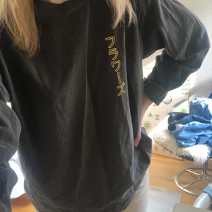 Oversize tshirt - Sjukt cool oversize longsleeve från urban outfitters!! passar xs-m, frakt tillkommer:)