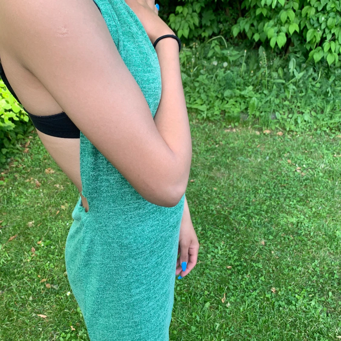 Grön klänning - 91