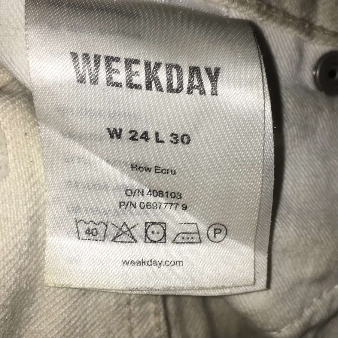 Rowjeans från weekday - 90