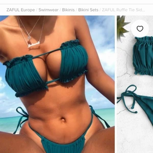 Helt ny bikini zaful  - Fin helt ny bikini ifrån zaful, endast testad men för stor för mig, topp 38 och underdel 36 