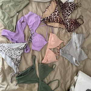 Bikinis - Säljer massa olika bikiniset samt överdelar och underdelar separat. Alla är i strl S/36. Återkom för specifika detaljer om specifika bikinis! 🥰 kan även erbjuda alla bikinis för 400 inklusive frakt:- totalt! 