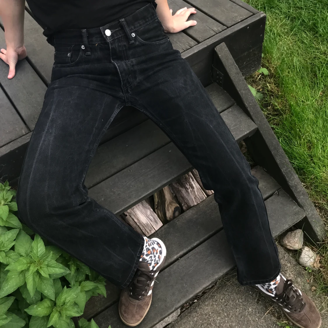 Levis 505 svarta jeans! W30 L30 - 91