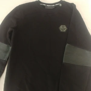 Philipp plain - Fin svart tröja 