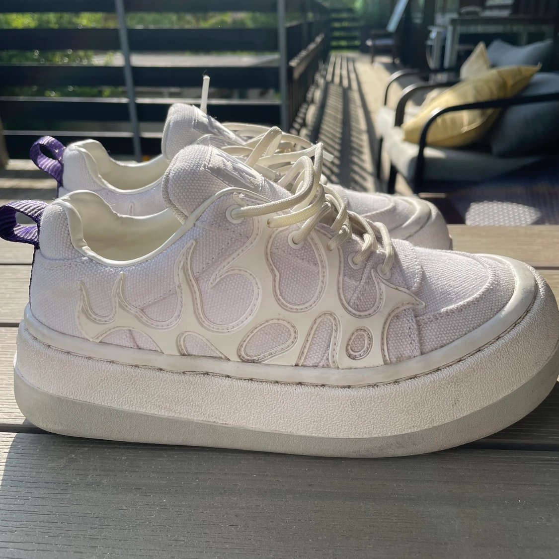  Eytys Sonic tumbled i vit💗