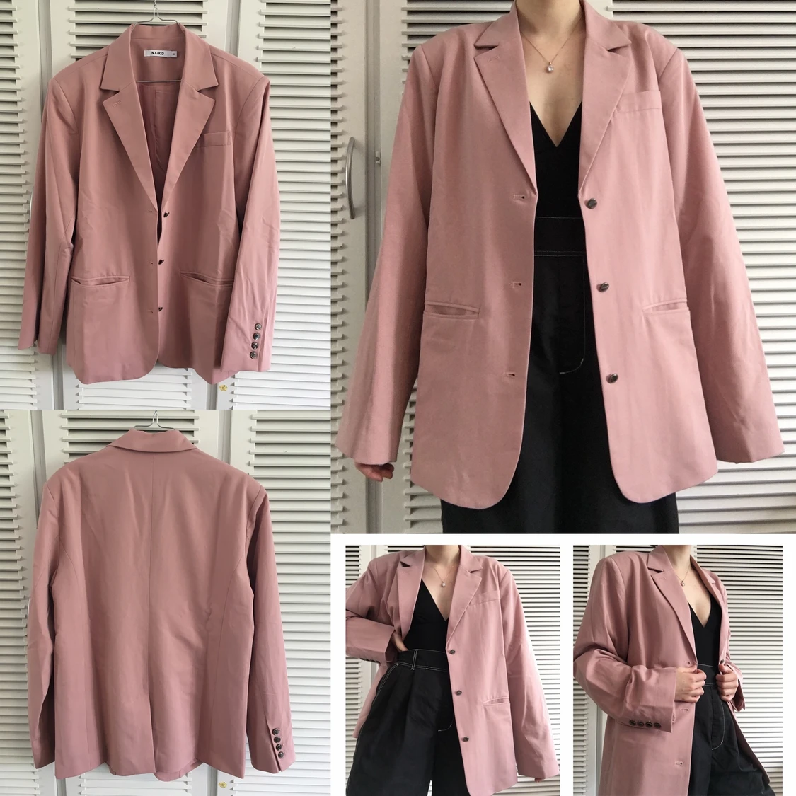 NA-KD rosa kavaj/blazer - 90