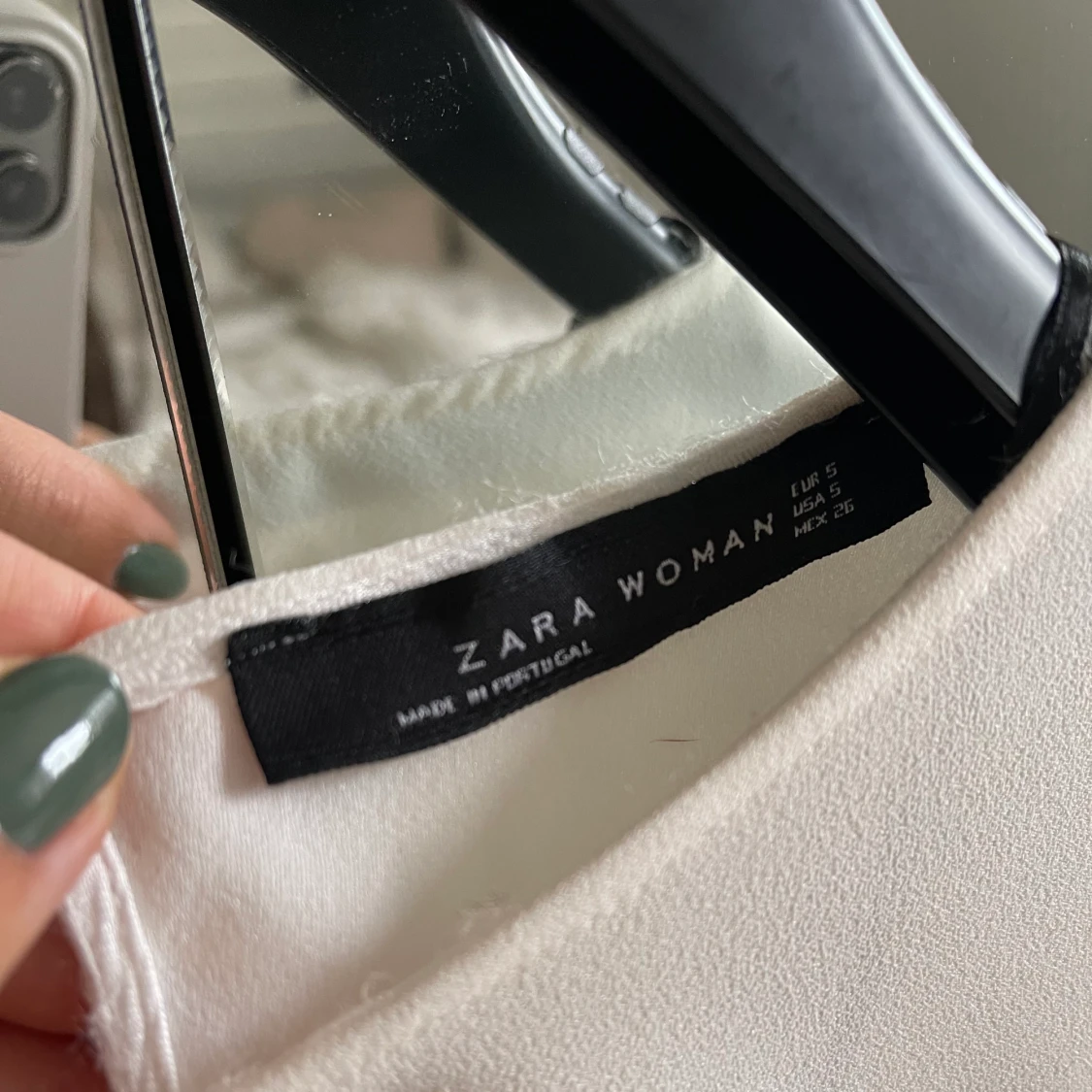 Blus med volangern - 91