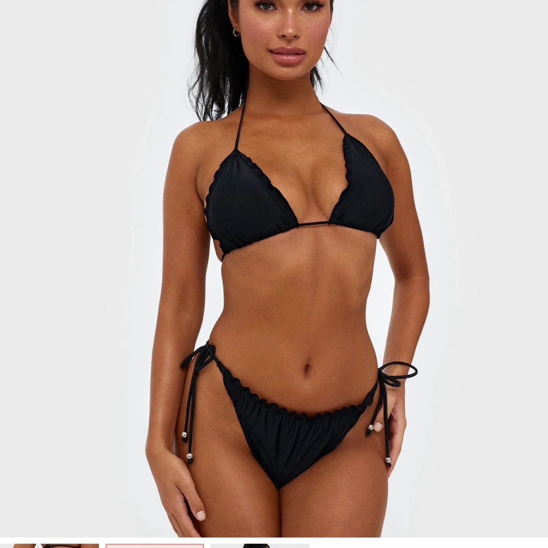 ruffle Brazilian Panty  - 91