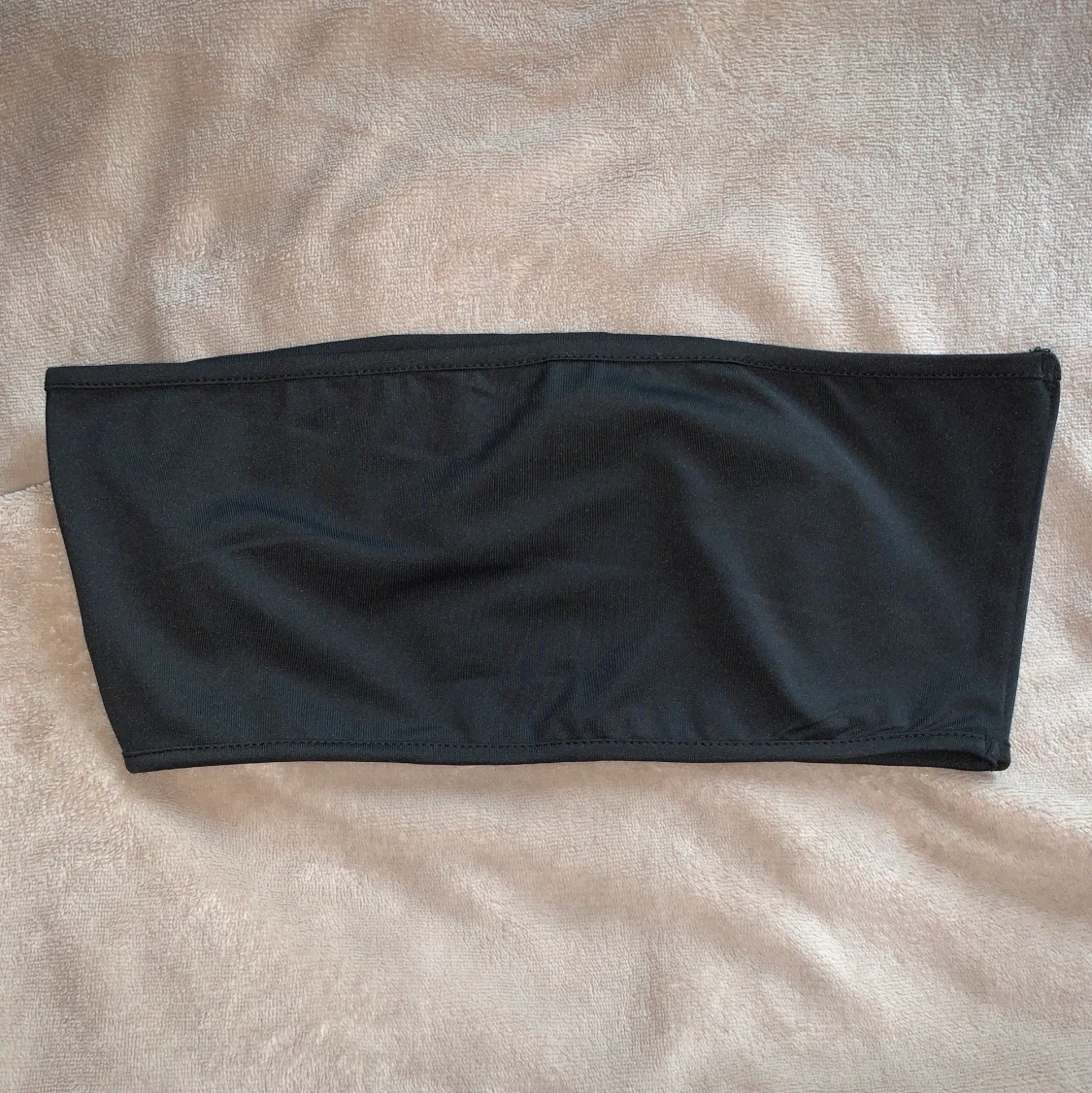 Svart bandeau-topp - 90