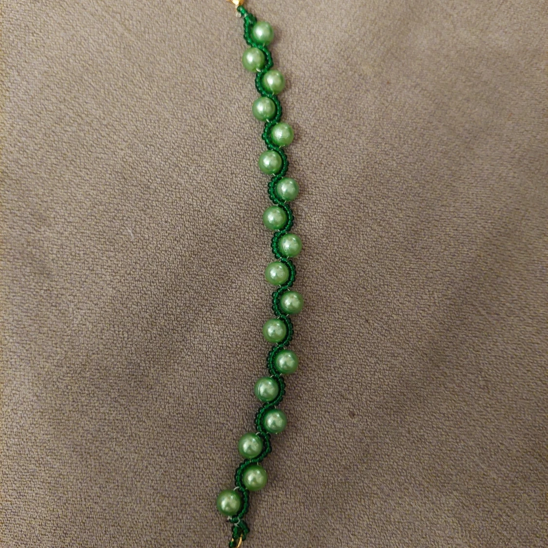 Handgjort pärlarmband - 91