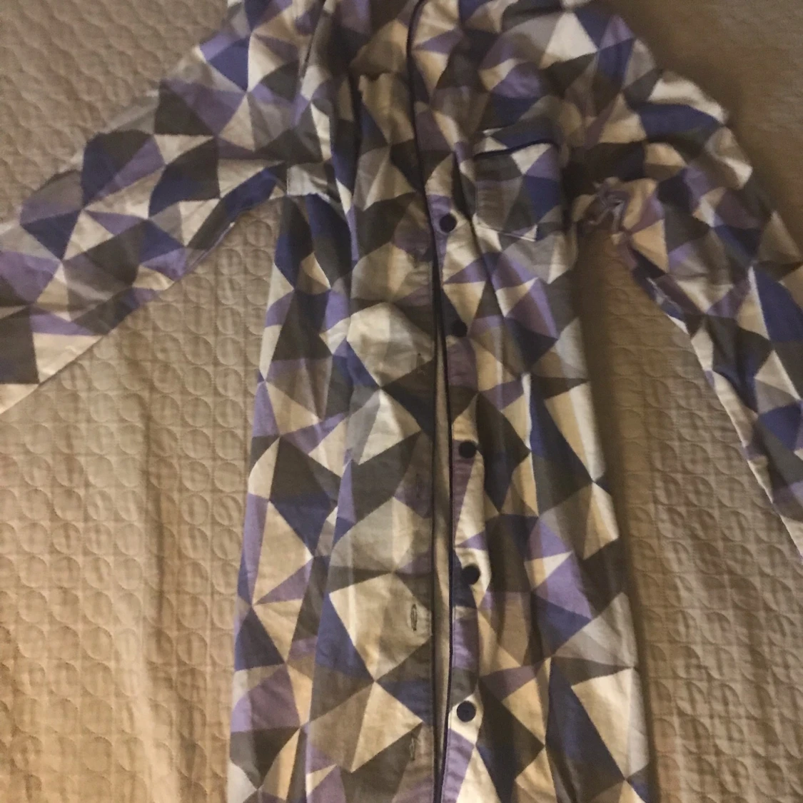 MultiColored Oversized blus