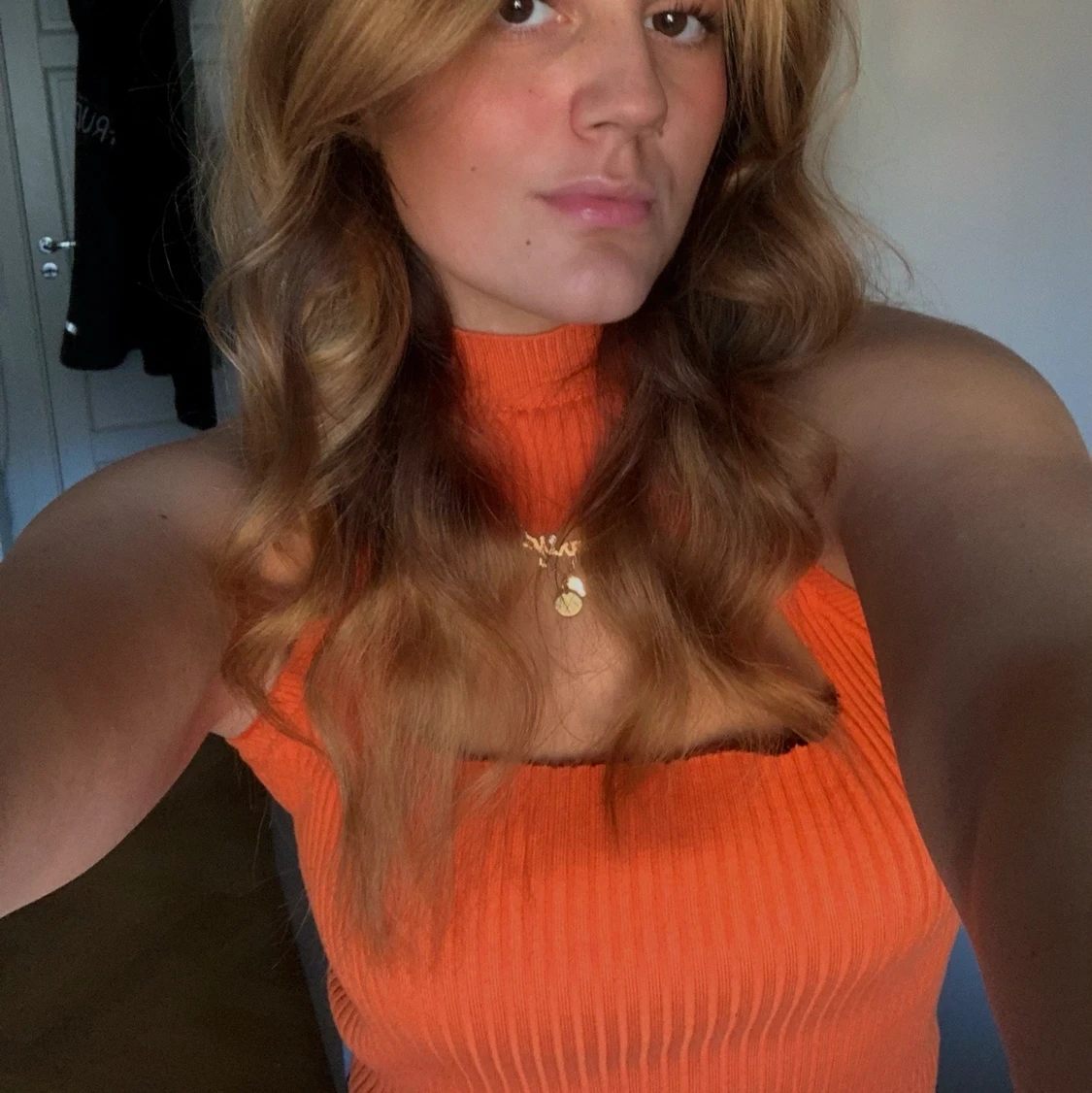 Orange asymmetrisk topp - 90