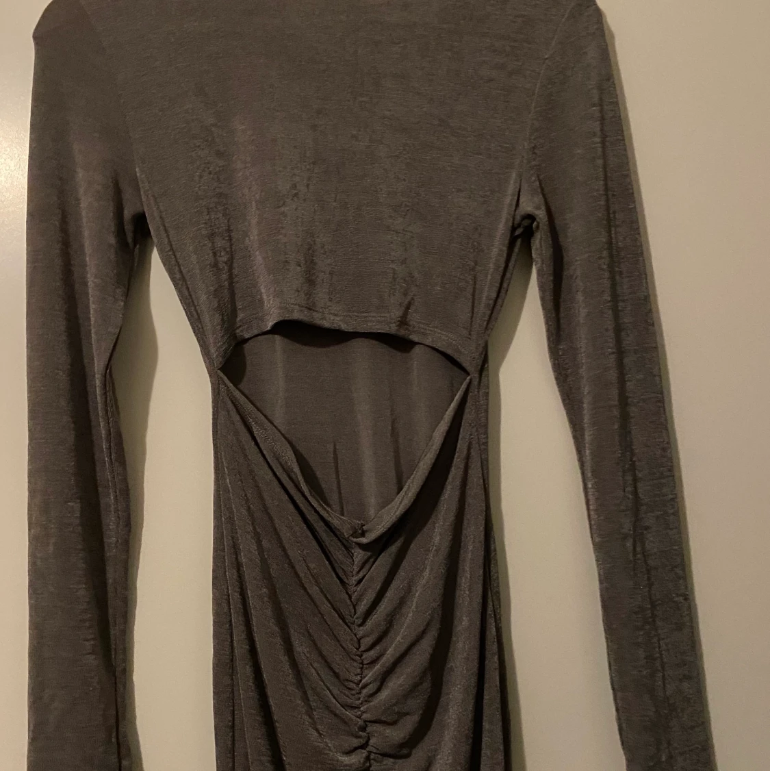 Bodycon klänning med scrunch