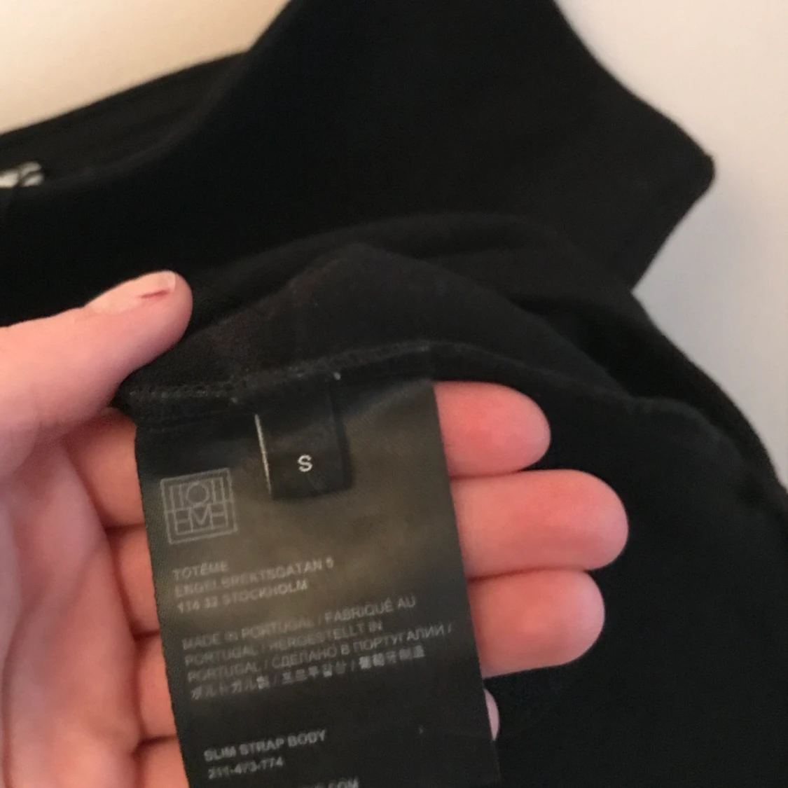 Toteme body med tags - 91