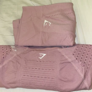 Gymshark Set Rosa - Storlek (M), använd två ggr, nyskick