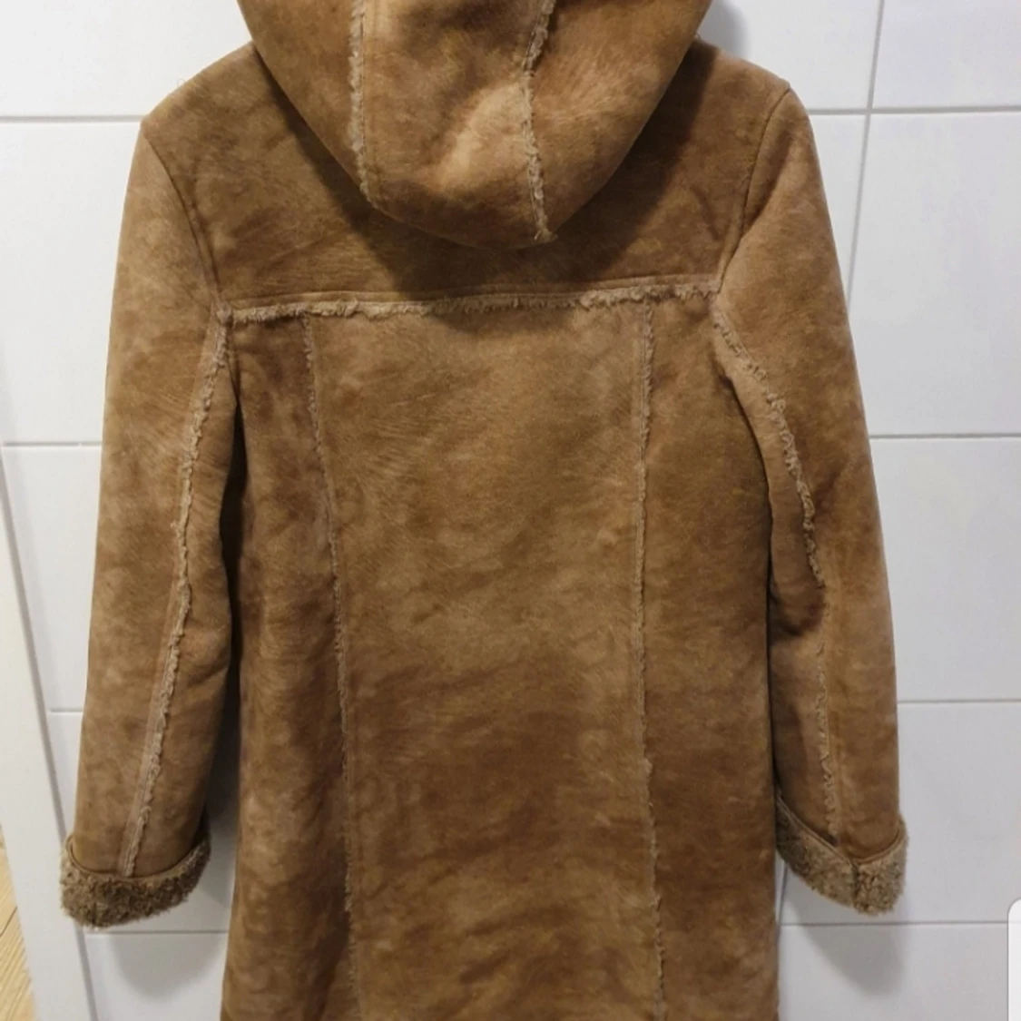 Vinterkappa i mockaimitation - 90