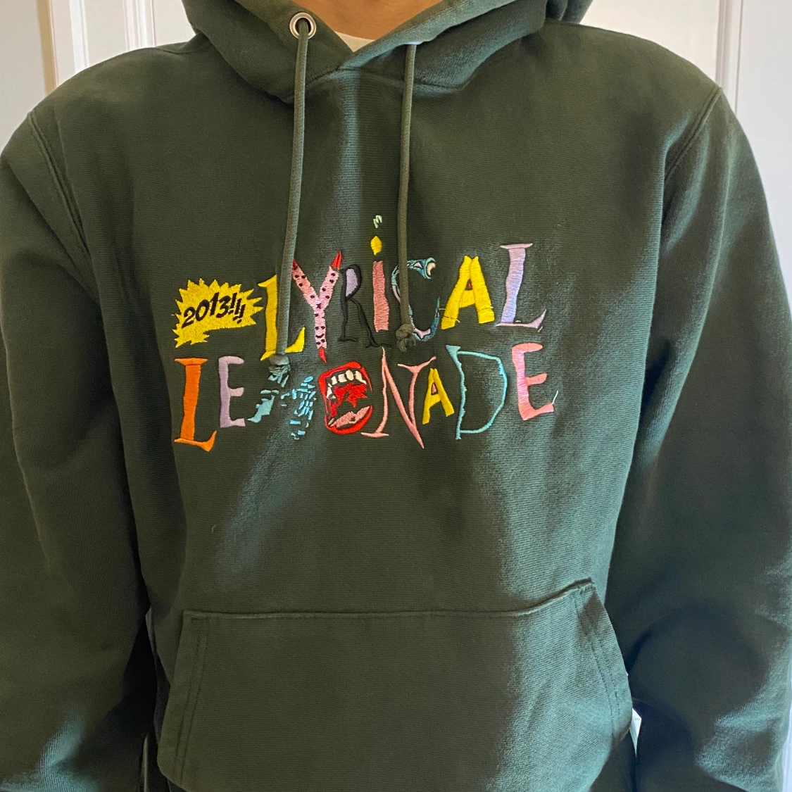 Lyrical Lemonade Hoddie Mörkgrön - 90