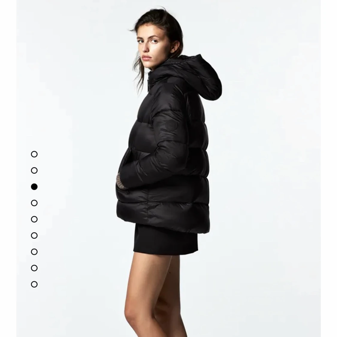 Svart täckjacka  - 90