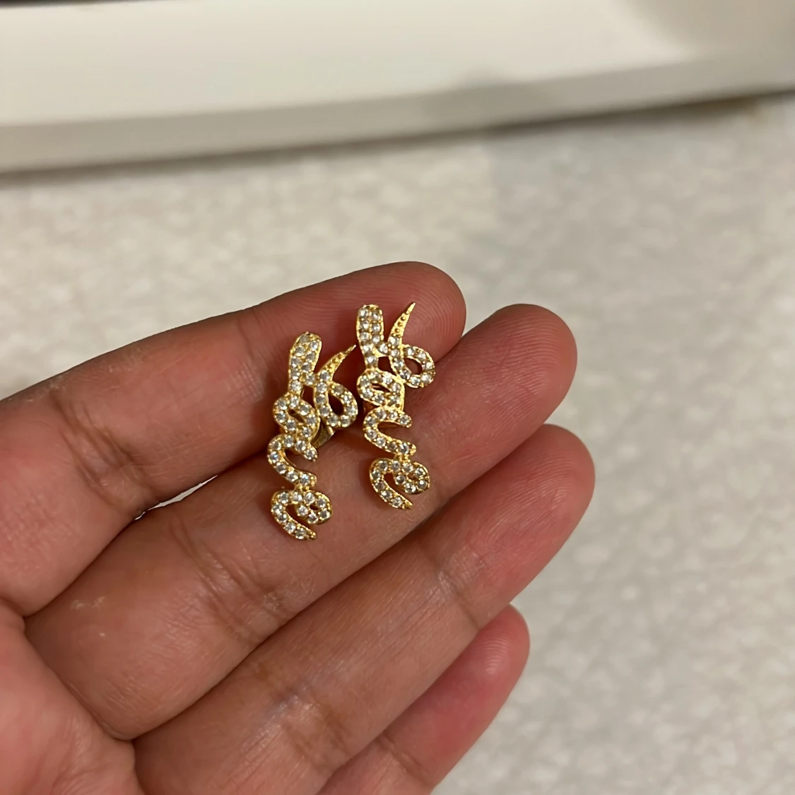 Love ear rings  - 90