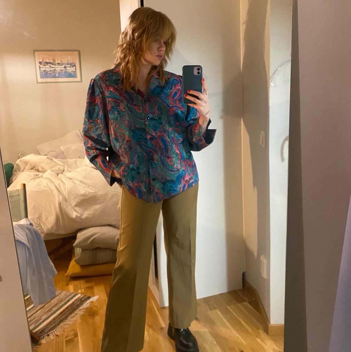 Vintage Skjorta - 90