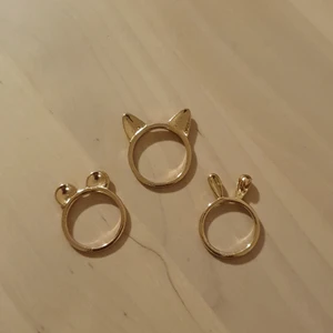 Ringar med öron - Tre ringar med öron i tre olika storlekar