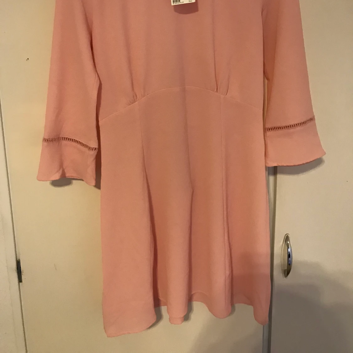 pink dress with lace. - 90