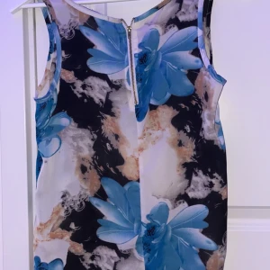 Blommigt sommar linne - Använd 1 gång