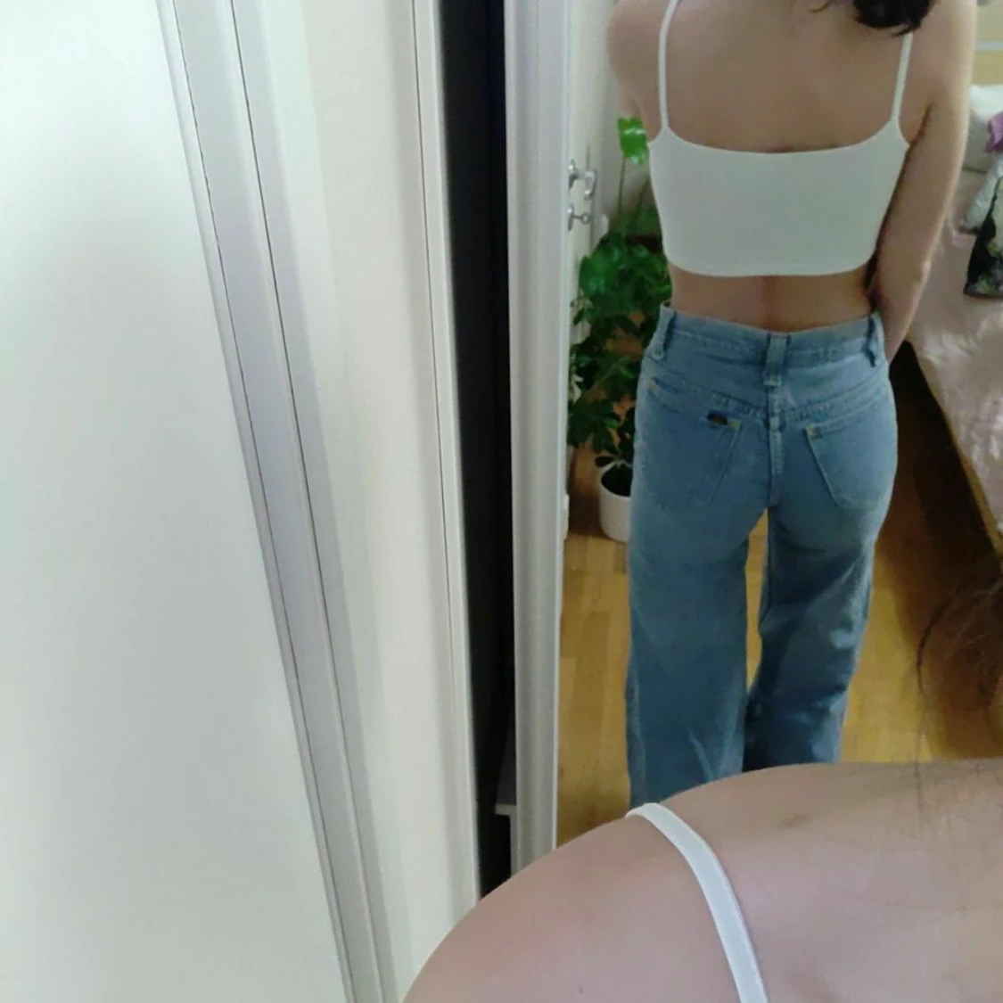 Vida blå Lee jeans  - 90