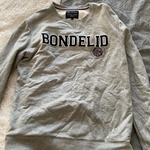 Grå tröja, bondelid  - Grå collegetröja från Bondelid, väldigt bra skick och super skön. Köparen står för frakten💕
