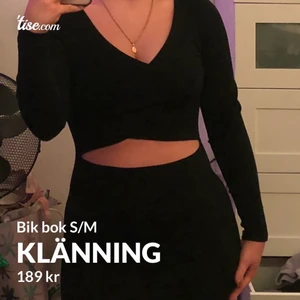 klänning - jötte skön klänning i storlek M men passar S också